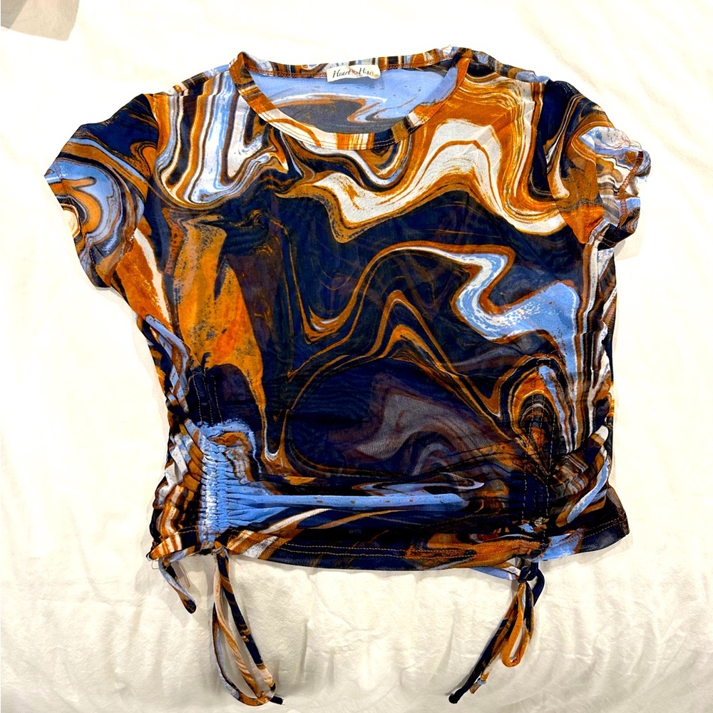 cute silky top